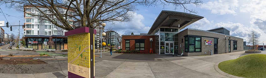 Yesler Community Center, Yesler Terrace Park, Seattle WA
