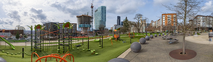 Yesler Terrace Park, Seattle WA