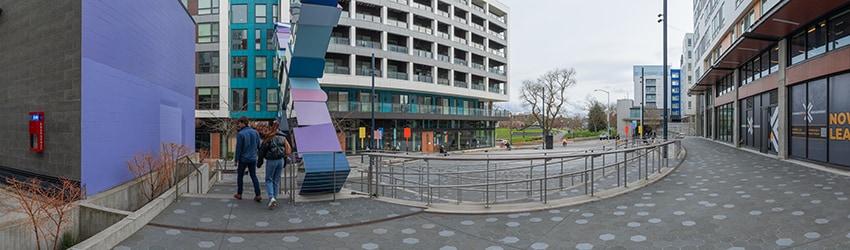 The AMP Plaza, Capitol Hill, Seattle WA