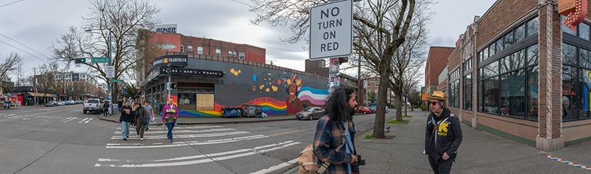 Broadway & Harrison, Capitol Hill, Seattle WA