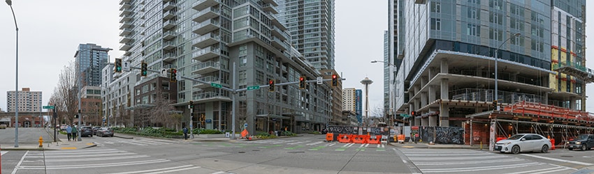 6th Ave & Bell St, Denny Triangle, Seattle WA