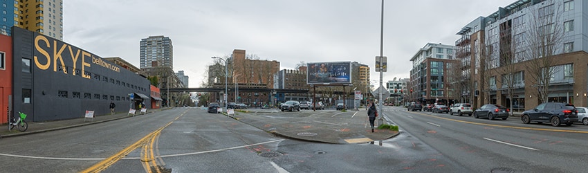 Denny Way & Vine St, Belltown, Seattle WA