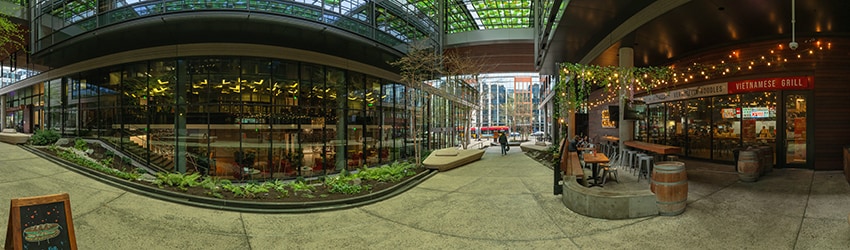 Amazon Towers, Mercer & Westlake, South Lake Union, Seattle WA