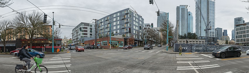 Fairview Ave & Thomas St, South Lake Union, Seattle WA
