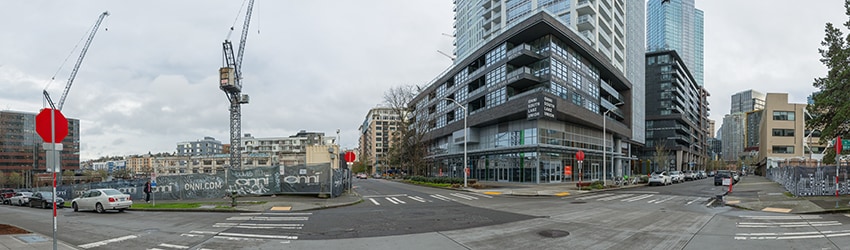 Boren Ave & John St, South Lake Union, Seattle WA