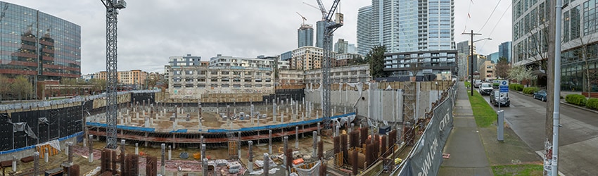 Boren Ave, N of John St, South Lake Union, Seattle WA