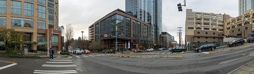 Denny Way & Terry Ave, Denny Triangle, Seattle WA