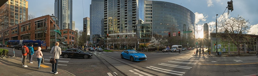 Westlake Ave & Denny Way, South Lake Union, Seattle WA