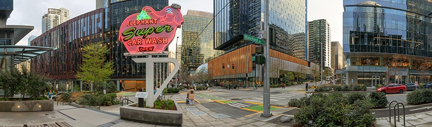 Amazon Nitro Plaza, Denny Triangle, Seattle WA