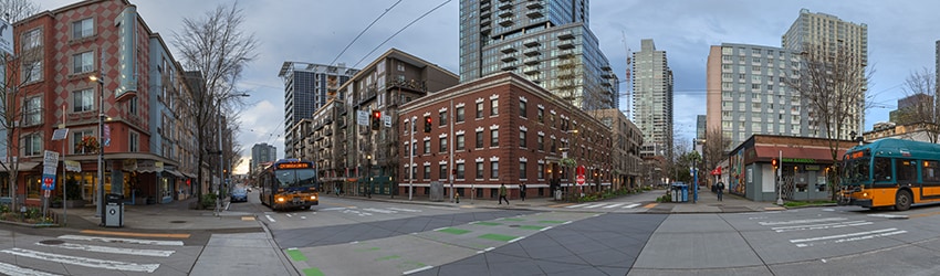 3rd Ave & Bell St, Belltown, Seattle WA