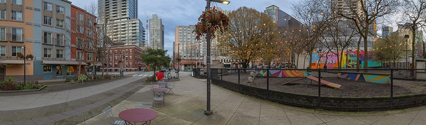 Bell St Park, Belltown, Seattle WA