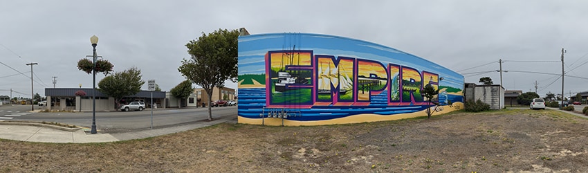 Newmark Ave & Wall St, Empire, Coos Bay OR