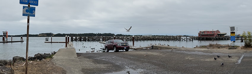 Empire Boat Ramp, Coos Bay OR
