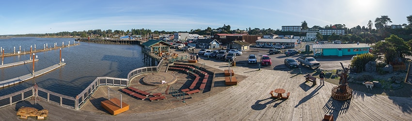 Waterfront Boardwalk, Bandon OR