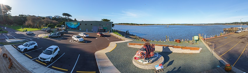 Old Town Bandon Waterfront, Bandon OR