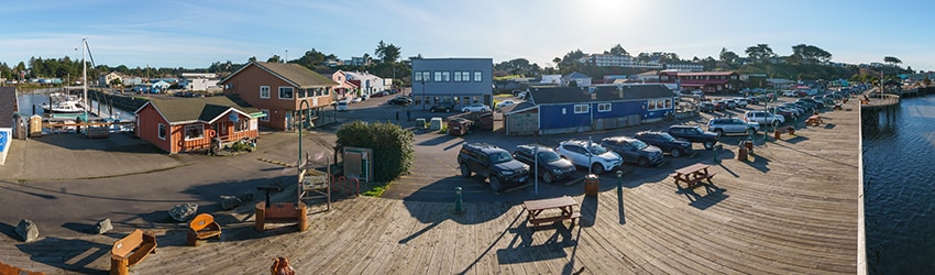 Waterfront Boardwalk, Bandon OR