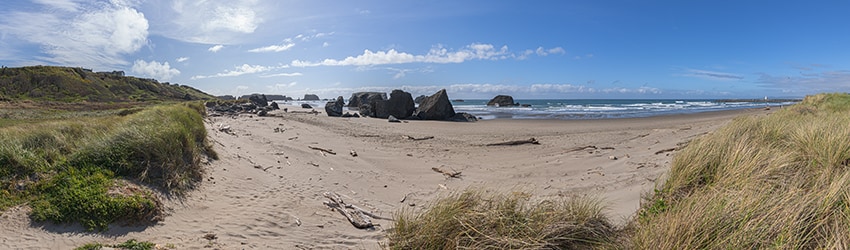 Beach at South Jetty Park, Bandon OR
