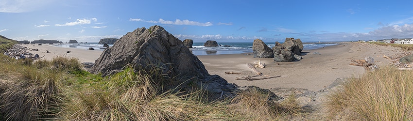 Beach at South Jetty Park, Bandon OR