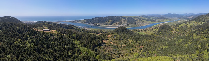 Overlooking the Rogue RIver, Gold Beach OR