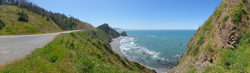 Viewpoint, Hwy 101 N of Gold Beach OR