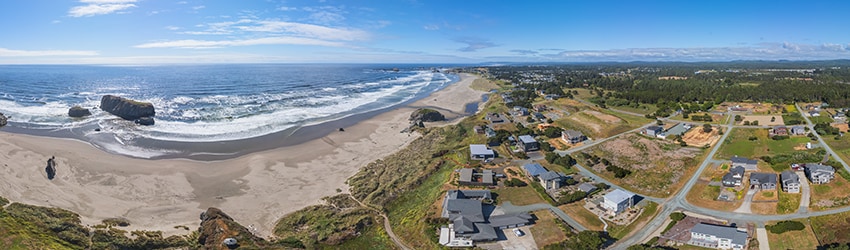 Above Sunset City, Bandon OR
