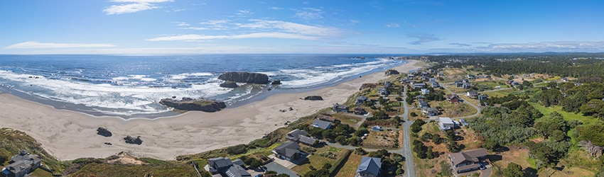 Above Sunset City, Bandon OR