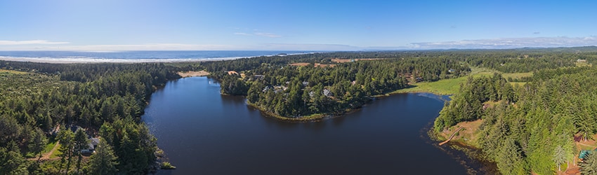 Above Bradley Lake, Bandon OR