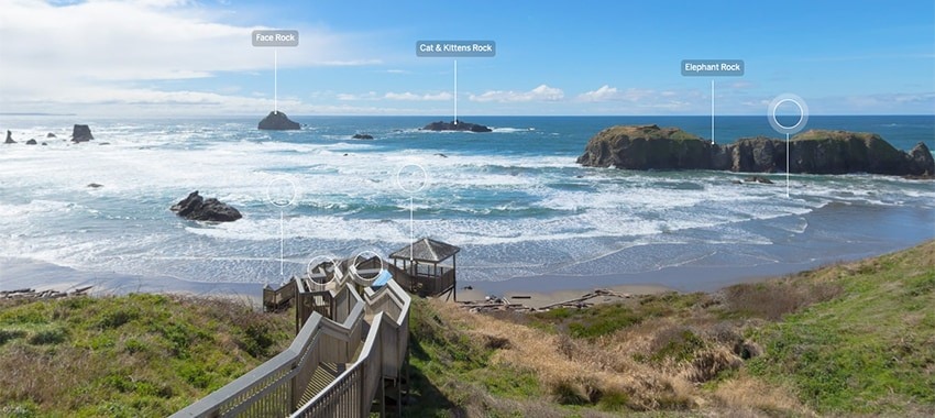 Bandon Beaches Virtual Tour, Bandon Oregon