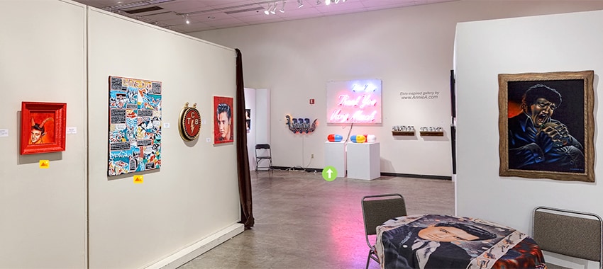 Elvistravaganza! Pop-Up Art Show, Seattle Center, Seattle WA