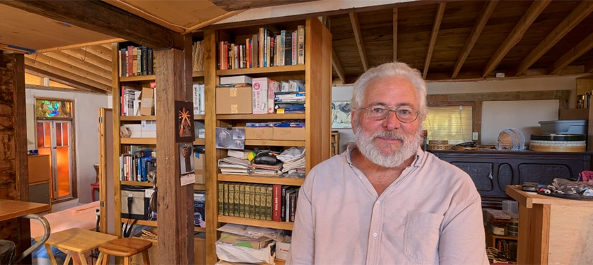 Artist Joseph Hanson in his Phoenix Home and Studios