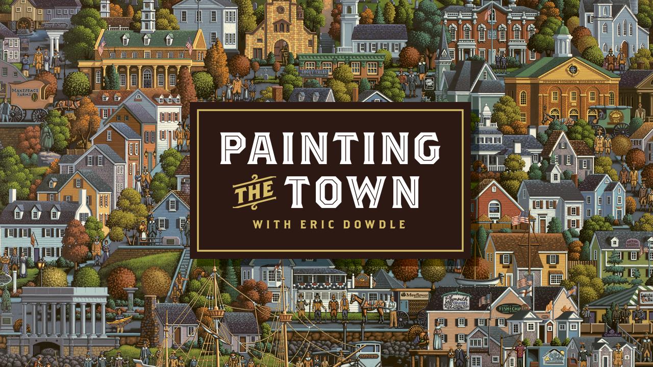 painting the town with
