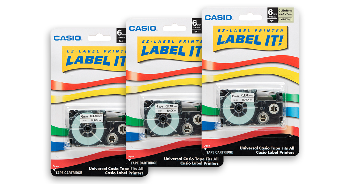 34 Casio Label Maker Tapes Labels Design Ideas 2020