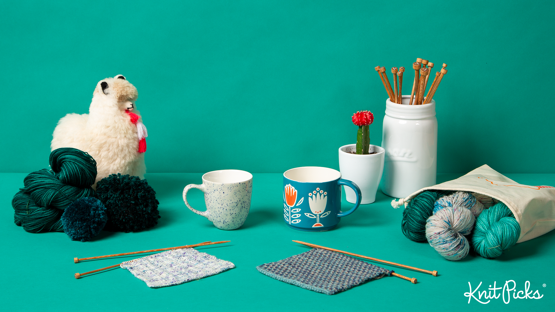 FREE Digital Knitting-Themed Wallpapers | KnitPicks.com