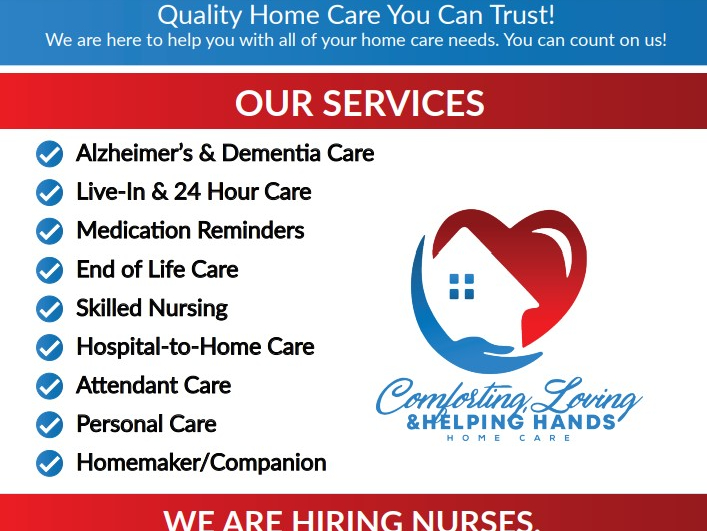 Gallery Image for COMFORTING LOVING & HELPING HANDS in Longwood , FL