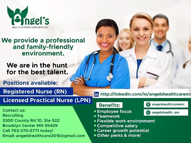 Gallery Image for ANGELS HEALTH & HOME CARE SVCS in BROOKLYN CENTER, MN