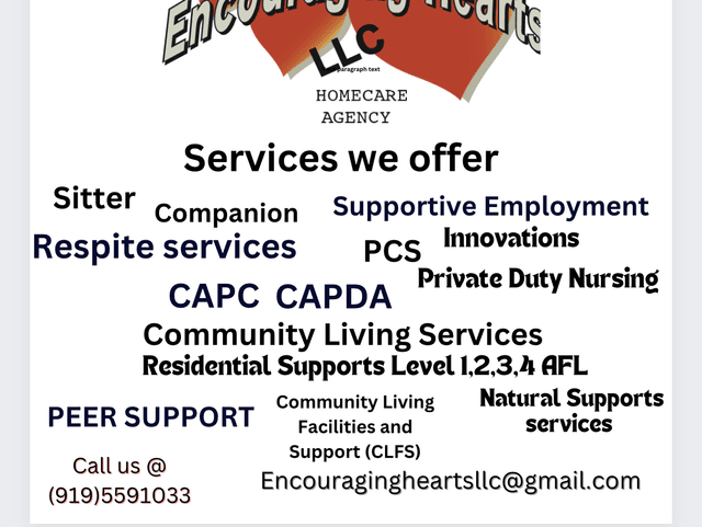 Gallery Image for Encouraging Hearts in Goldsboro, NC