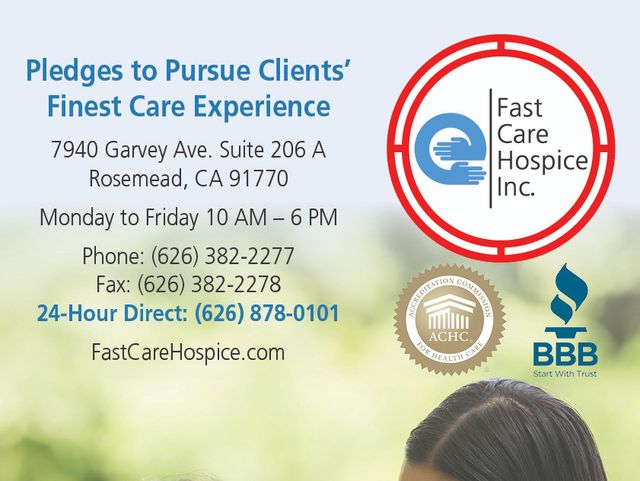 Gallery Image for Fast Care Hospice in Rosemead, CA