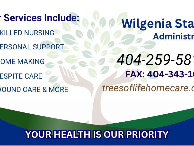 Gallery Image for Tree's of Life Homecare in Ellenwood, GA