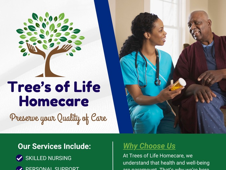 Gallery Image for Tree's of Life Homecare in Ellenwood, GA