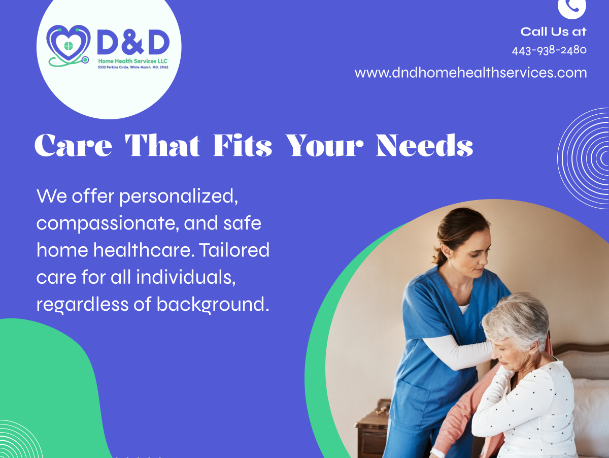 Gallery Image for D & D Home Health Services in White Marsh, MD