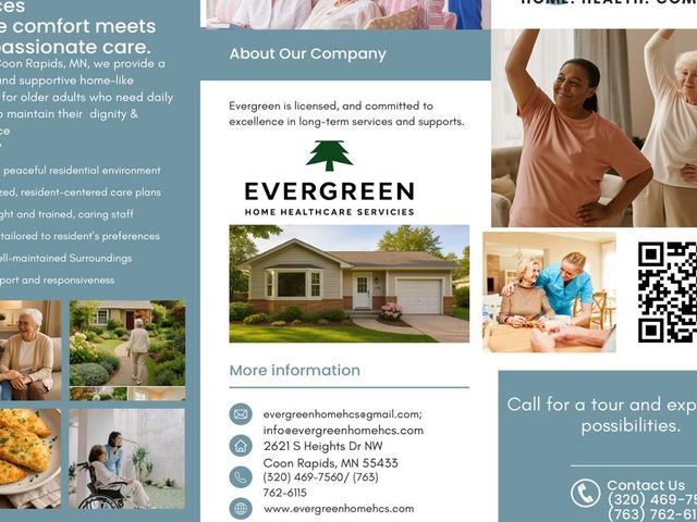 Gallery Image for EVERGREEN HOME HEALTHCARE SER in COON RAPIDS, MN