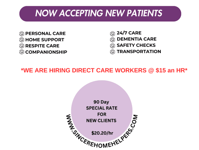 Gallery Image for SINCERE HOME HELPERS in EPHRATA, PA