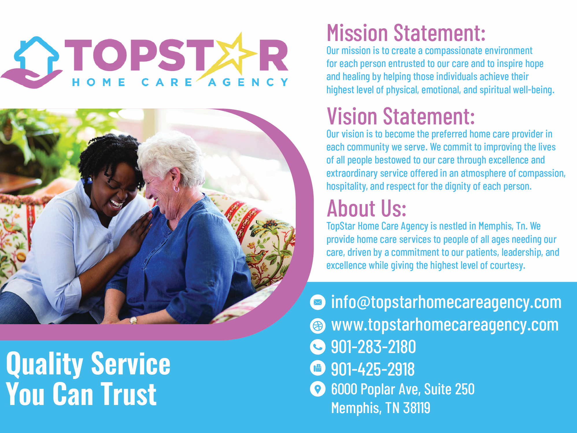 Gallery Image for TopStar Home Care Agency in Memphis , TN