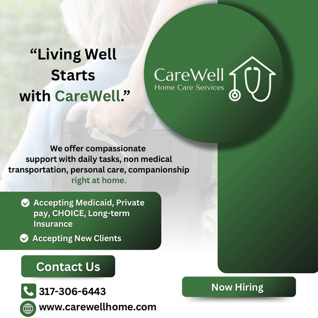 CAREWELL LLC, Homecare in INDIANAPOLIS, IN