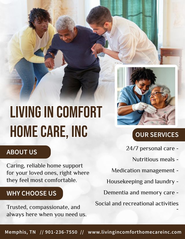 Living In Comfort Home Care, Inc, Homecare in Memphis, TN