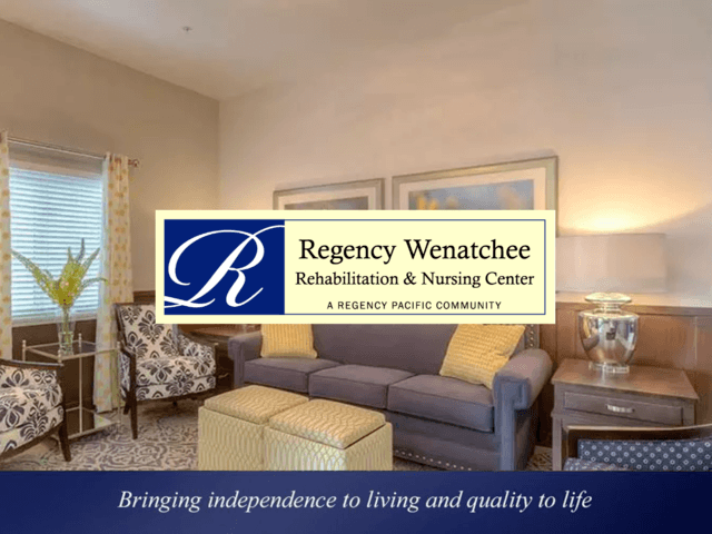 REGENCY WENATCHEE REHABILIATION & NURSING CENTER Image in WENATCHEE, WA