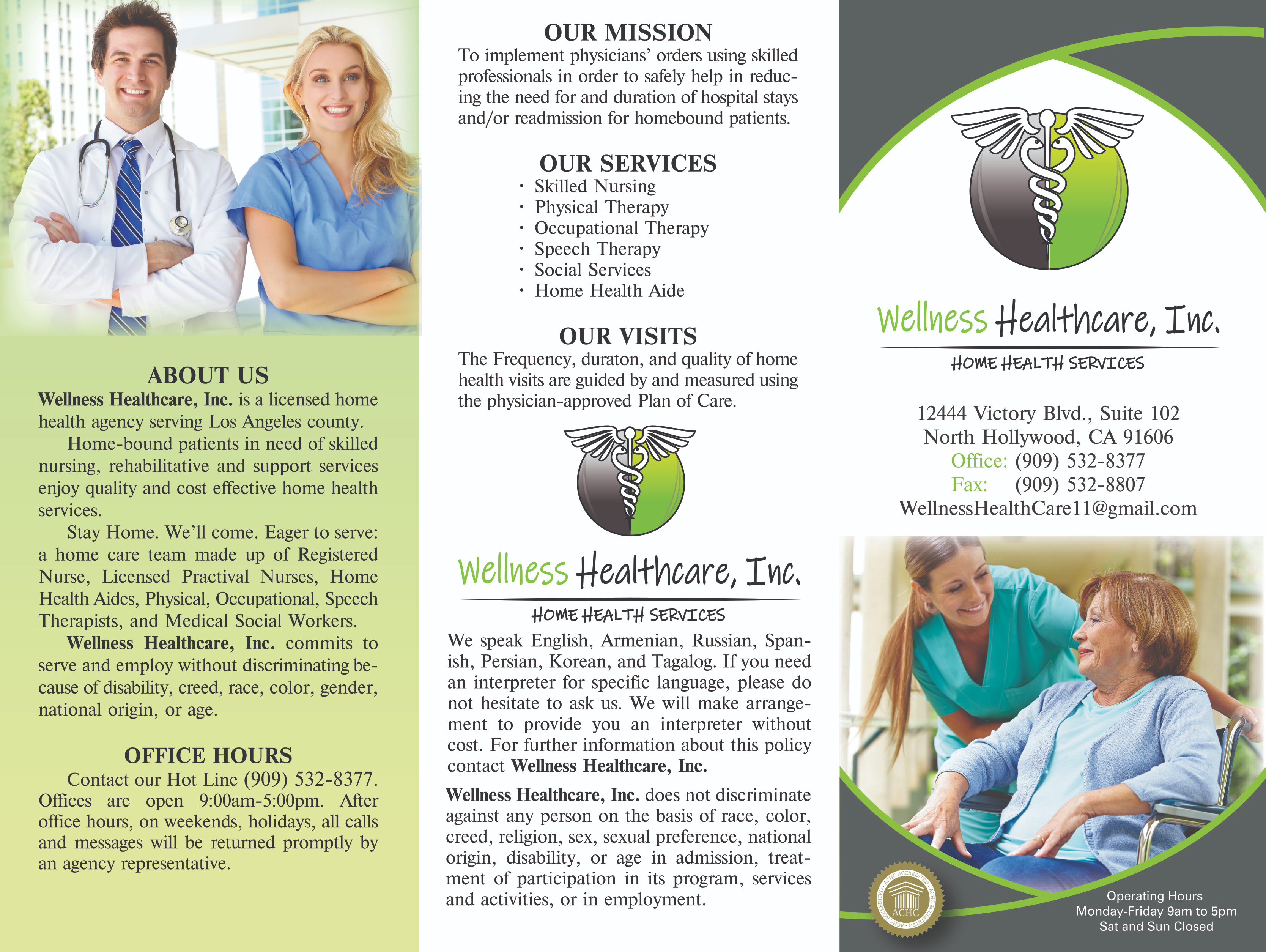 Wellness Healthcare, Inc. Image in North Hollywood, CA