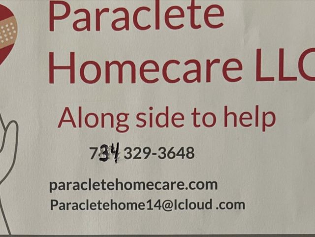 Paraclete Home Care LLC Image in Canton, MI