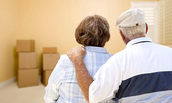 Senior Couple Relocating