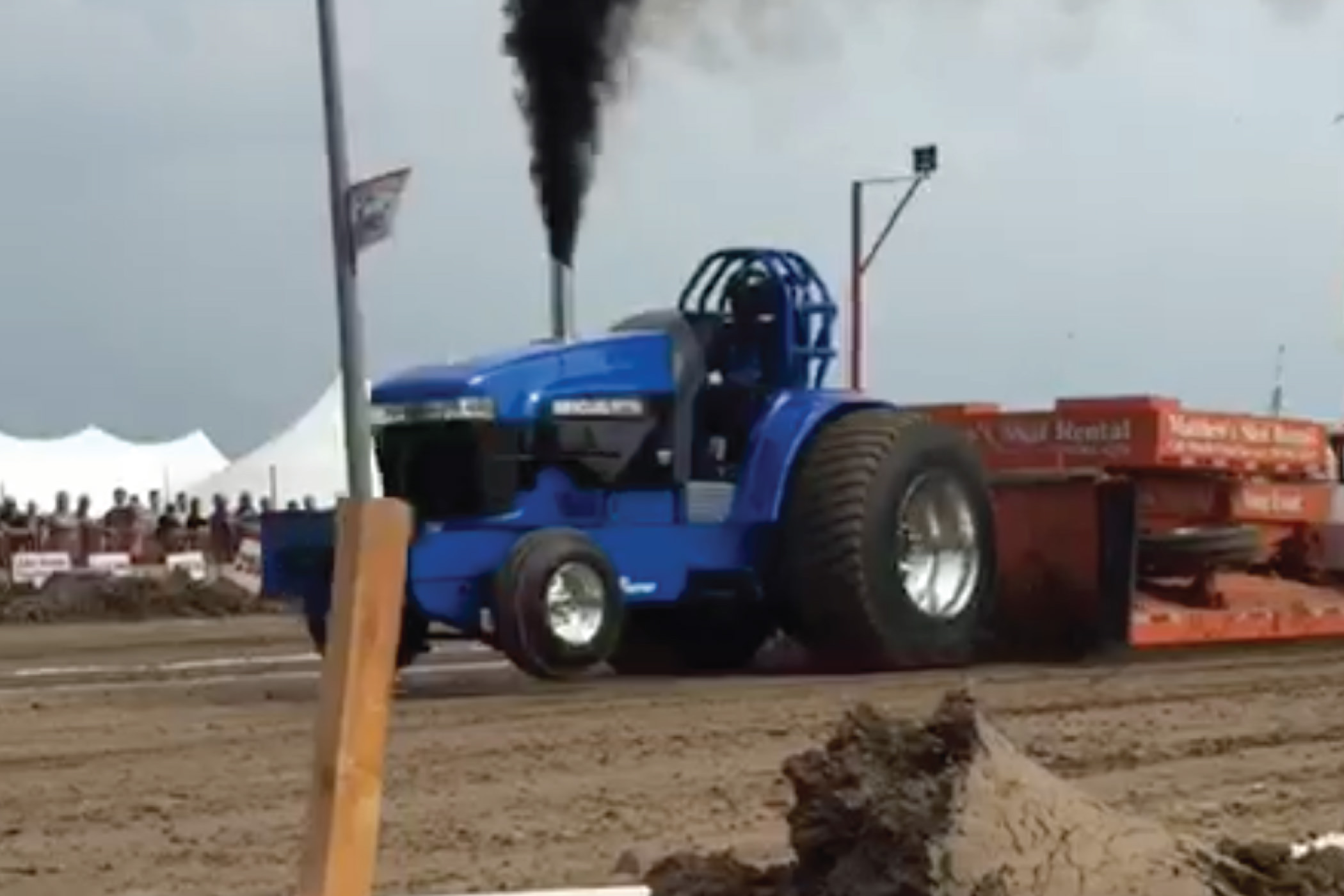 Florence Mill Sponsorship Tractor Pull Castle Building Centres Group Ltd.